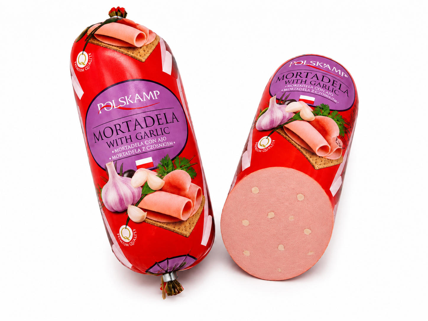 Mortadella with garlic