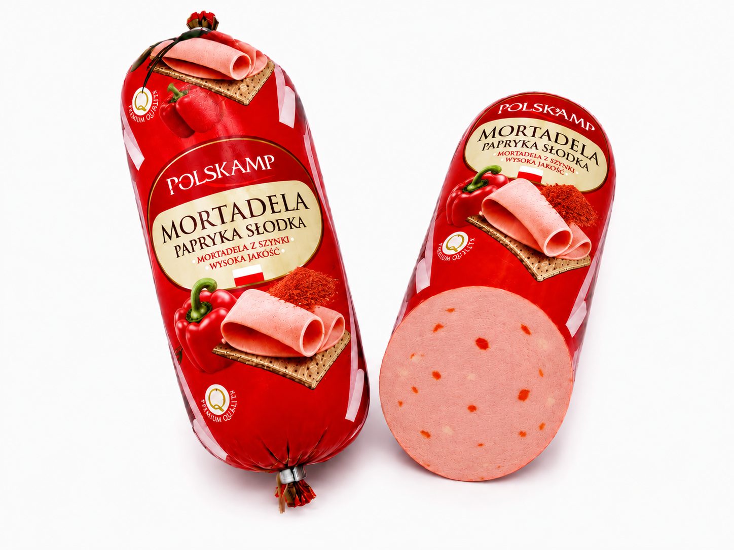 Mortadella with sweet pepper